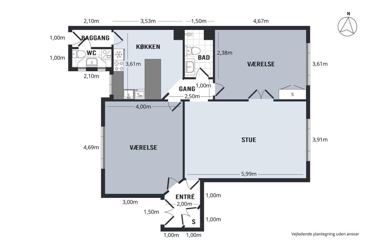 The Modern Aarhus Getaway Διαμέρισμα Εξωτερικό φωτογραφία